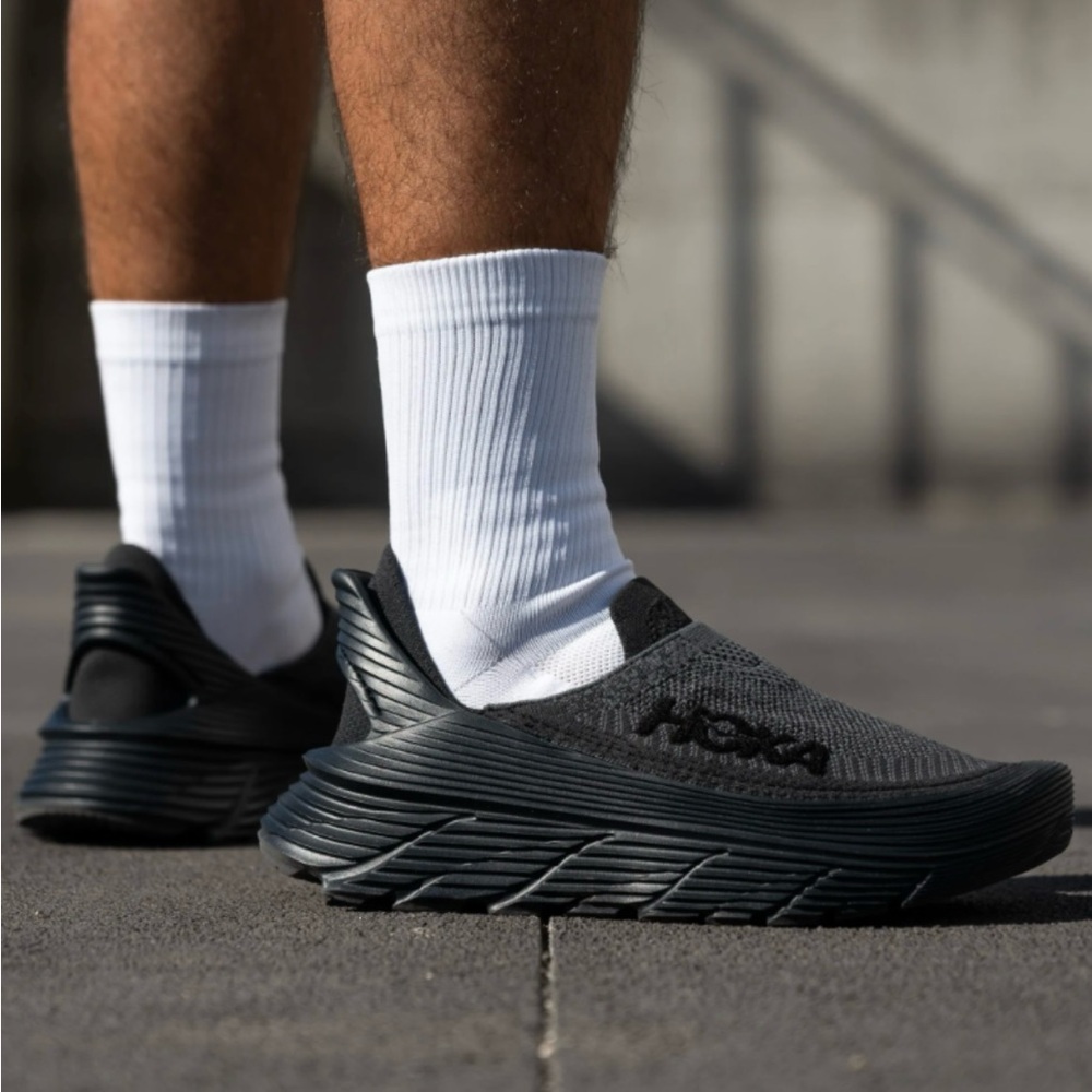 Hoka One One Unisex Restore TC Slip On Shoes Size M12/W13